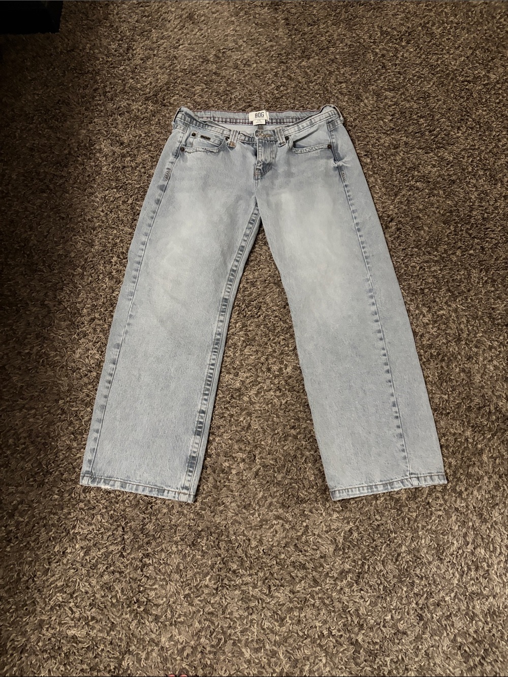 BDG Light Blue Relaxed Straight Men's Jeans
